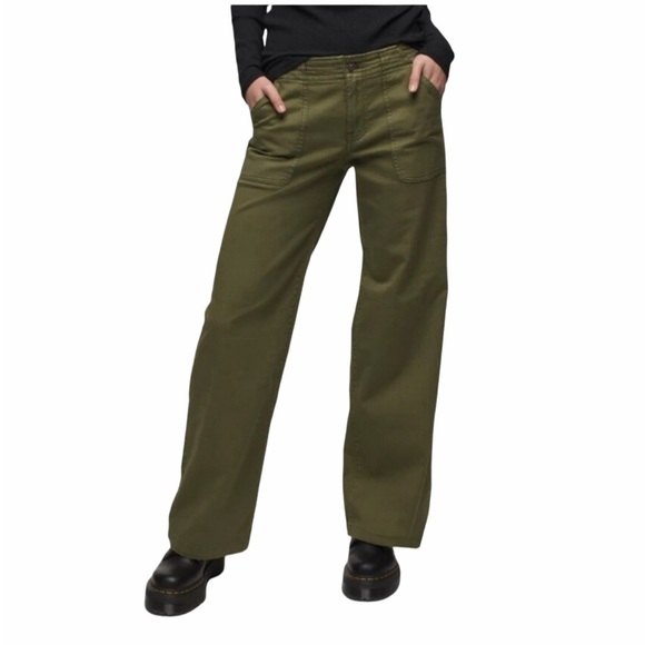 Prana Pants - PRANA Sancho Wide Leg Pant Green Size 12